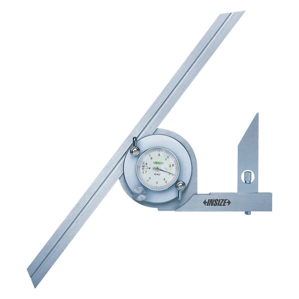 INSIZE  Bevel Protractor,Graduations 5' 462Y03