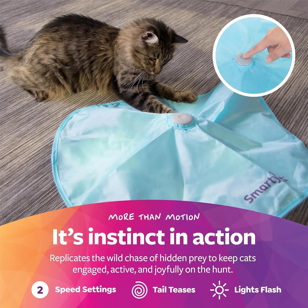 Interactive Electronic Motion Toy for Cats - A Fun Indoor Exercise Experience