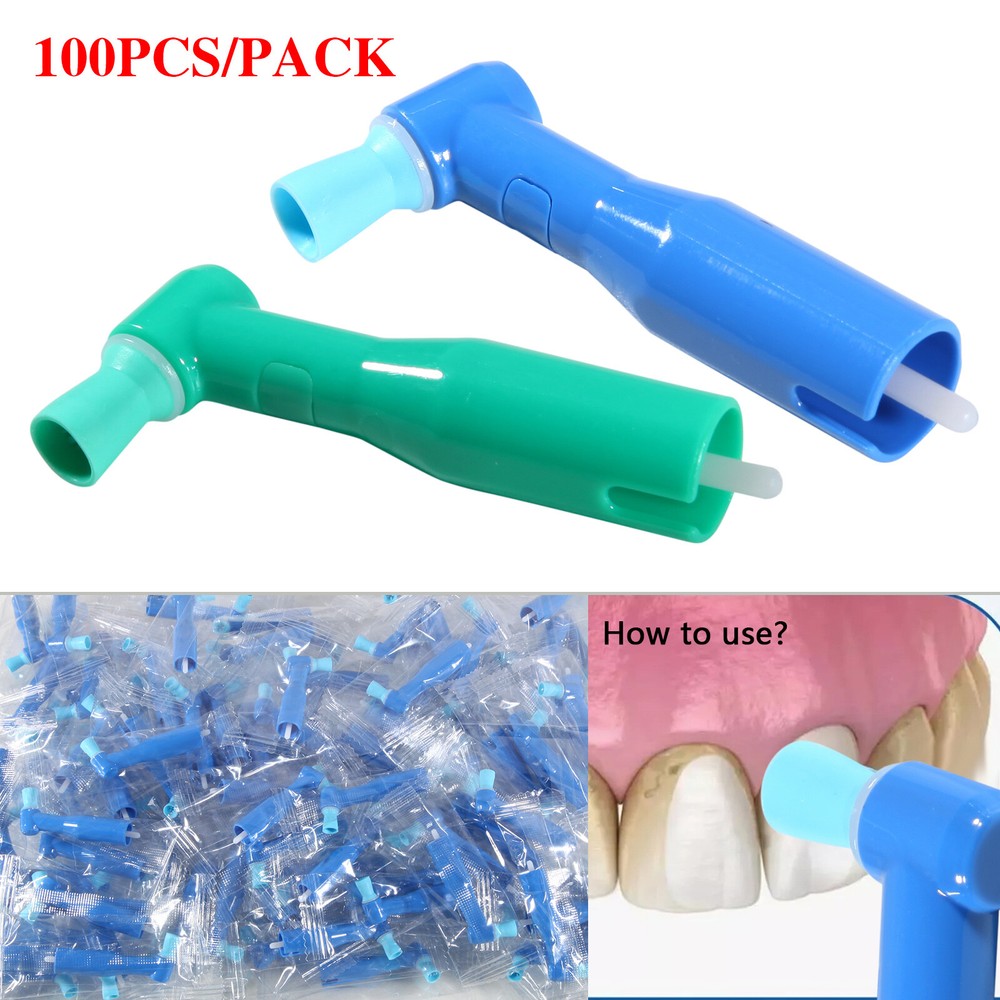 Prophy Angles Cups 100-1000 Top Quality Dental Disposable Prophy Angle 105° DL