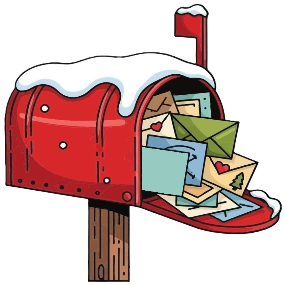 30 Custom Christmas Time Mailbox Personalized Address Labels