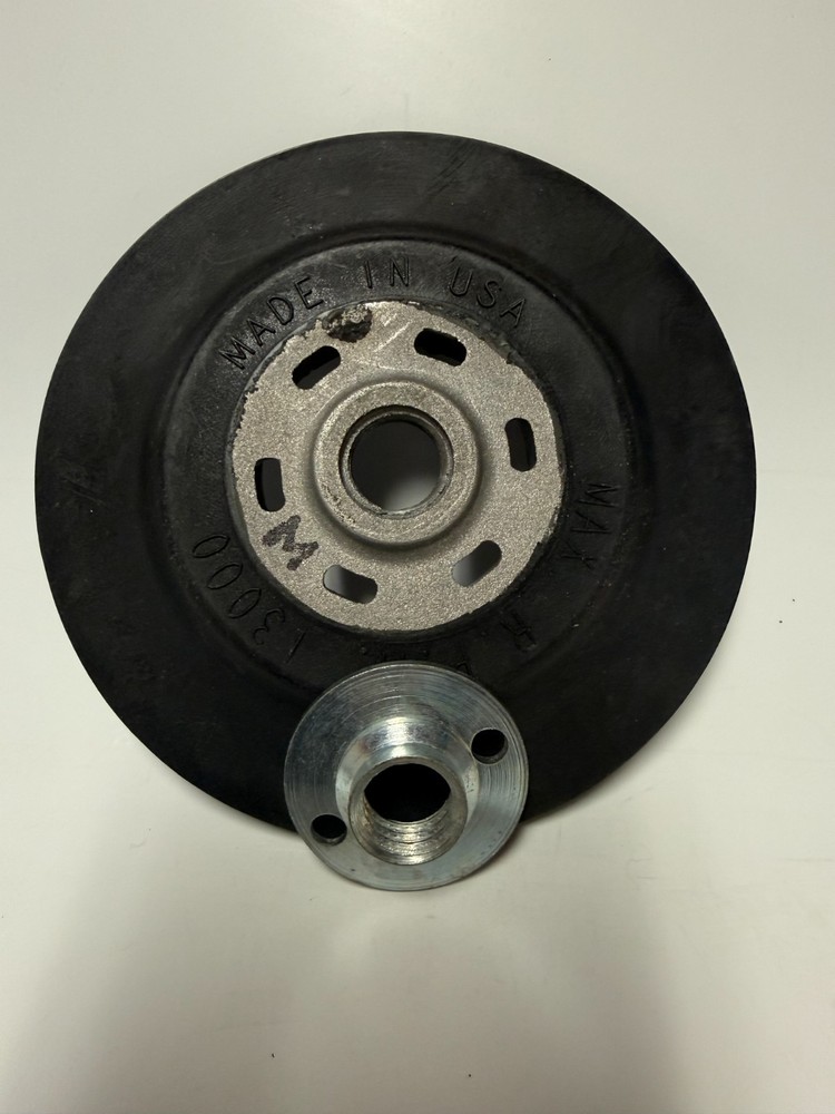 5" PERFORMANCE PLUS RUBBER BACK UP PAD, BRAND NEW