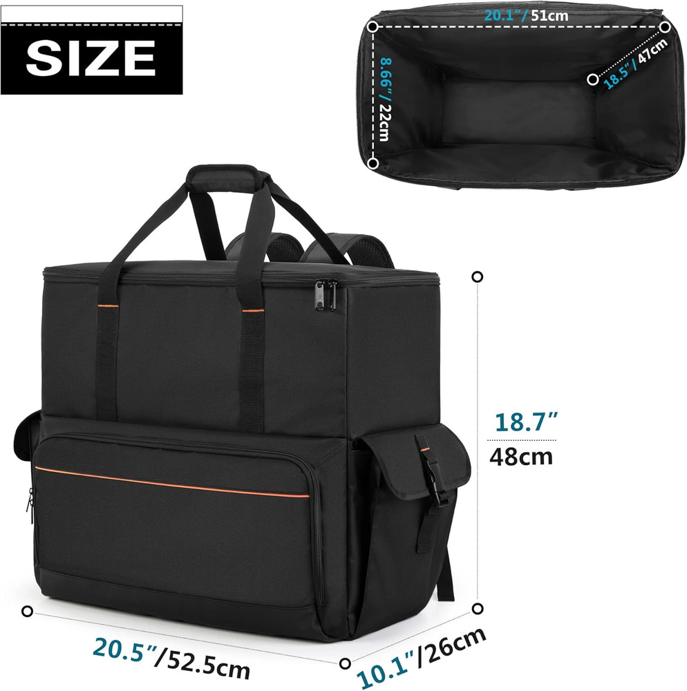 Computer Desktop Tower Carrying Case, PC Backpack for Computer Main Processor Ca