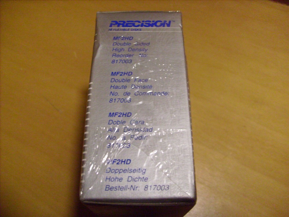 Precision 3.5" Floppy Disk NEW Sealed 10 Pack MF2HD