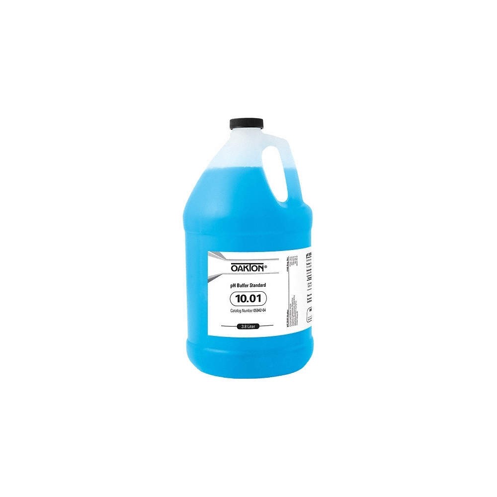 OAKTON Buffer Solution, pH 10.01; 1 gal. 831NM6