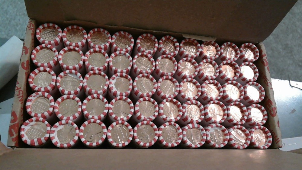 5 Rolls 2024 D Uncirculated Lincoln Shield Cents