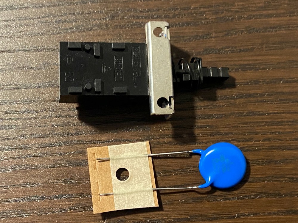 New Garrard Power Switch w/ Snubber for DD75 Turntable & More