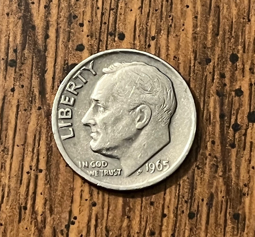 Rare 1965 dime no mint mark potential errors