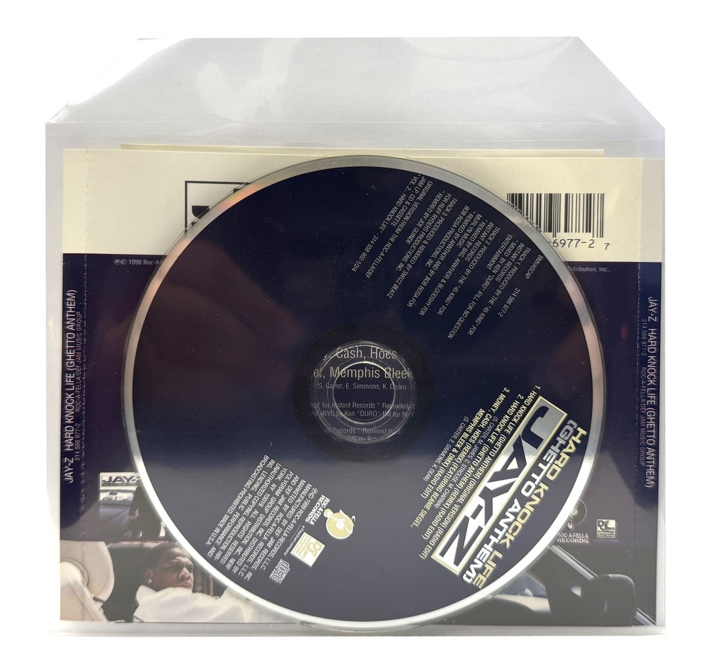 500 CPP Clear Plastic Sleeve w Flap 6x5 Fits CD Insert, Booklet & Disc *1-3 DAYS