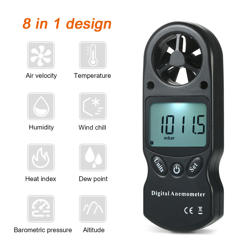 Digital LCD Wind Anemometer Meter Tester C0K7
