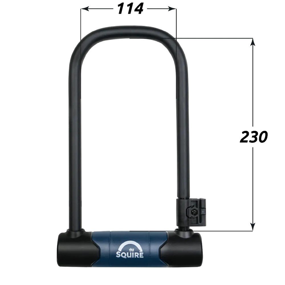 Squire Matterhorn 230 10C Motorcycle Security Lock Dual Pack