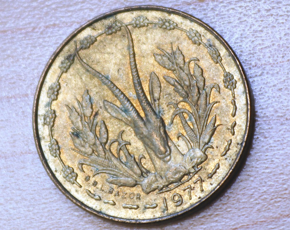 1977 West African States 5 Francs