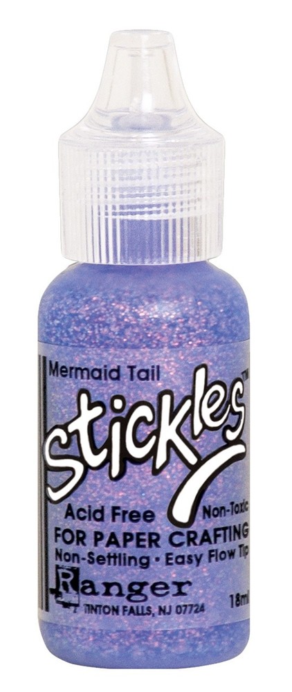 Ranger Stickles Glitter Glue .5oz-Mermaid Tail - 6 Pack