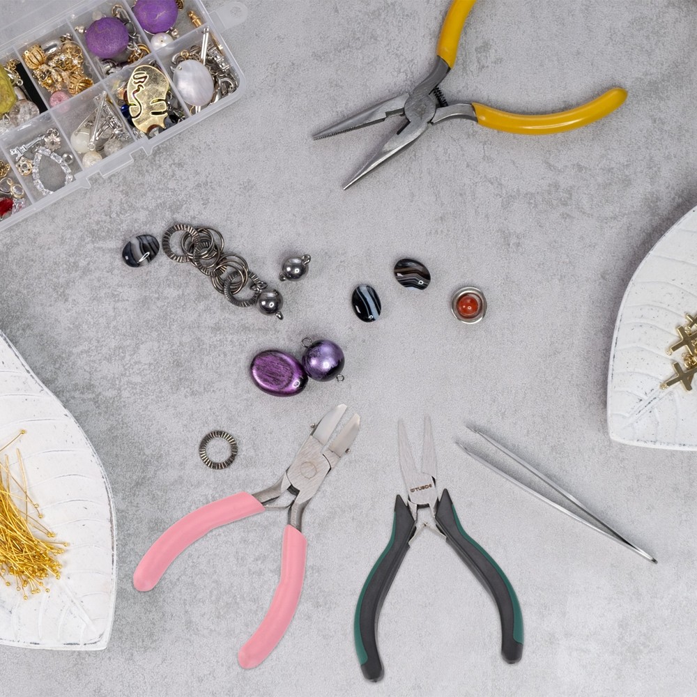 Pliers 5" Mini Combination Pliers with Wire Cutter