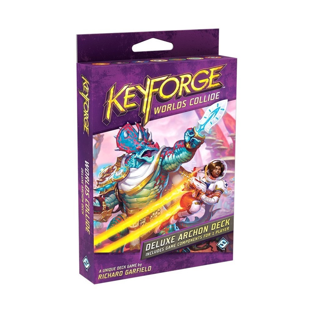 Keyforge Worlds Collide Deluxe Archon Deck Expansion