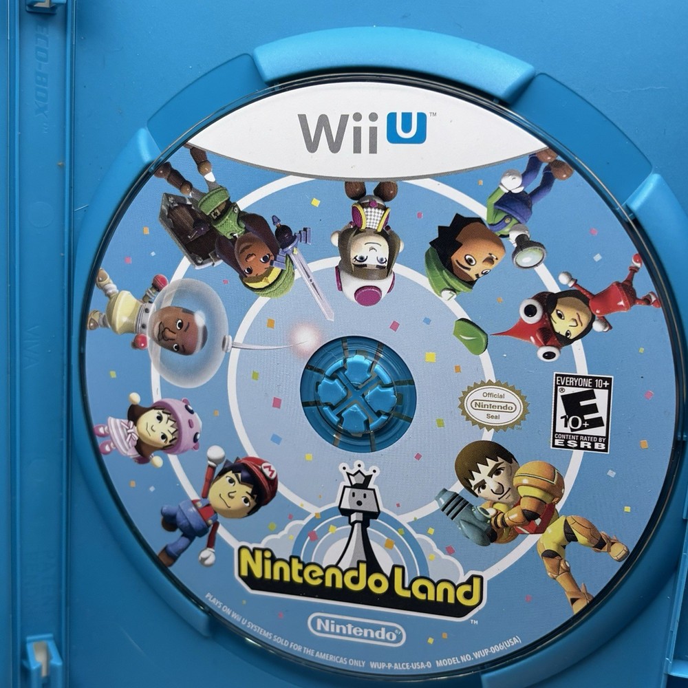 NinendoLand Wii U - No Instruction Book - Untested