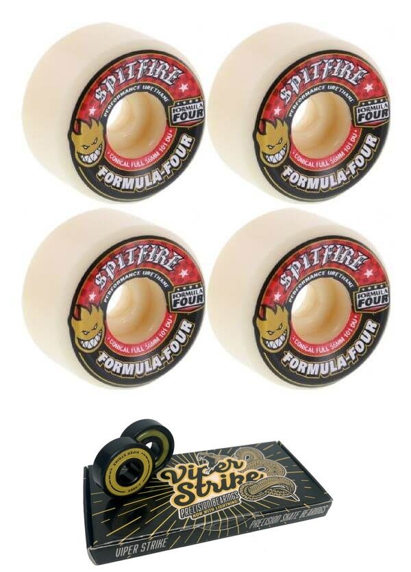 Spitfire Wheels Formula Four Conical Full Skateboard Wheels - 56mm 101a