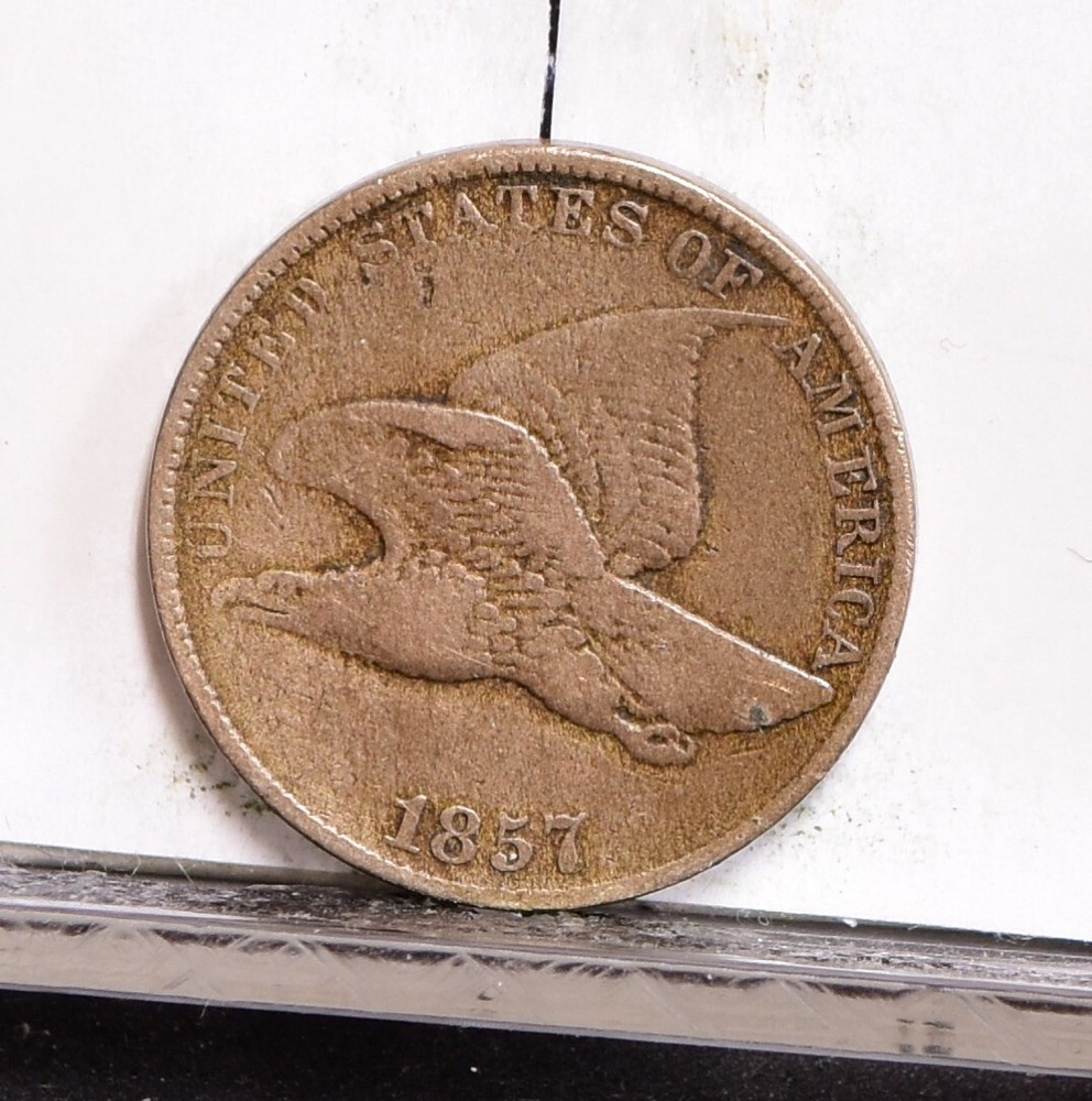 1857 Flying Eagle Cent - Fine (#57351-L)