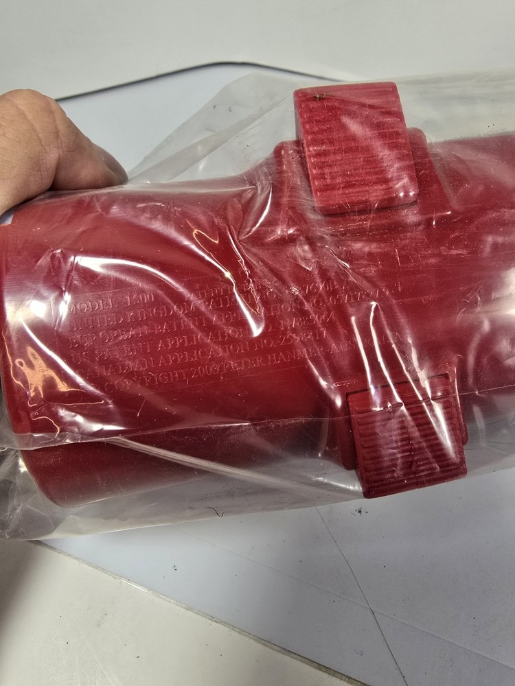 New Wrapmaster WM 1500 Paper Roll Plastic Wrap Dispenser Red & Blue