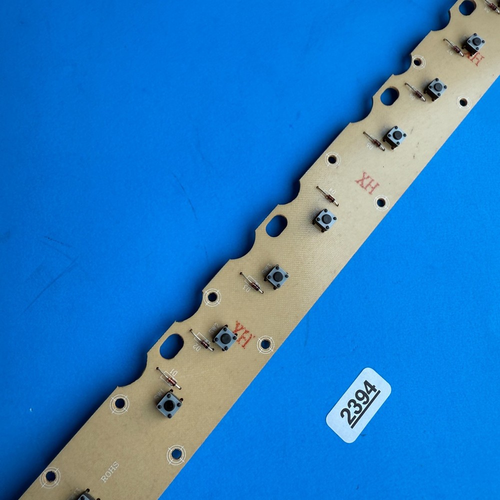 M-AUDIO O2 MIDI Controller Used Part: Control Panel Button PCB Circuit Board