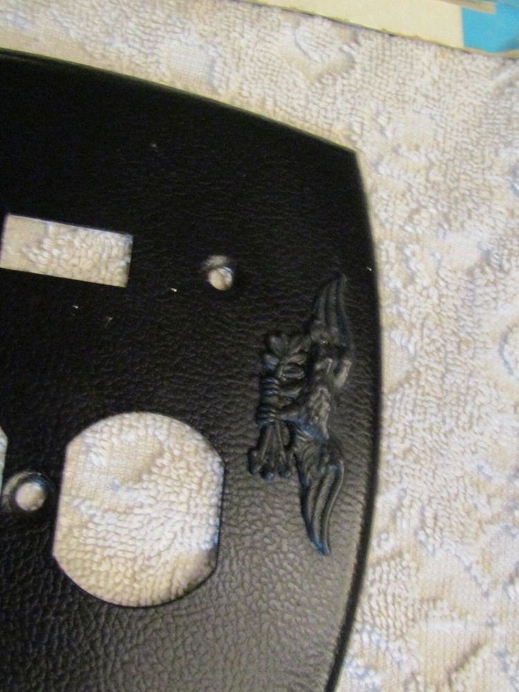 Vintage Vee Bee Metal Switch Plate Centennial Eagle Light Switch Double Outlet