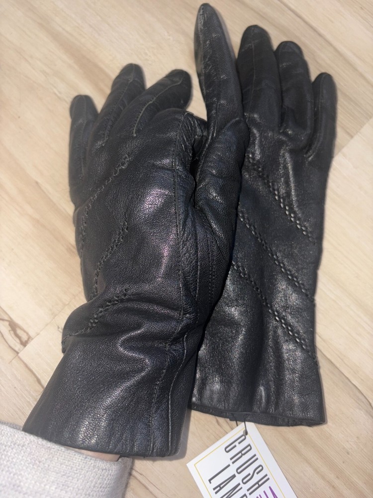 leather gloves