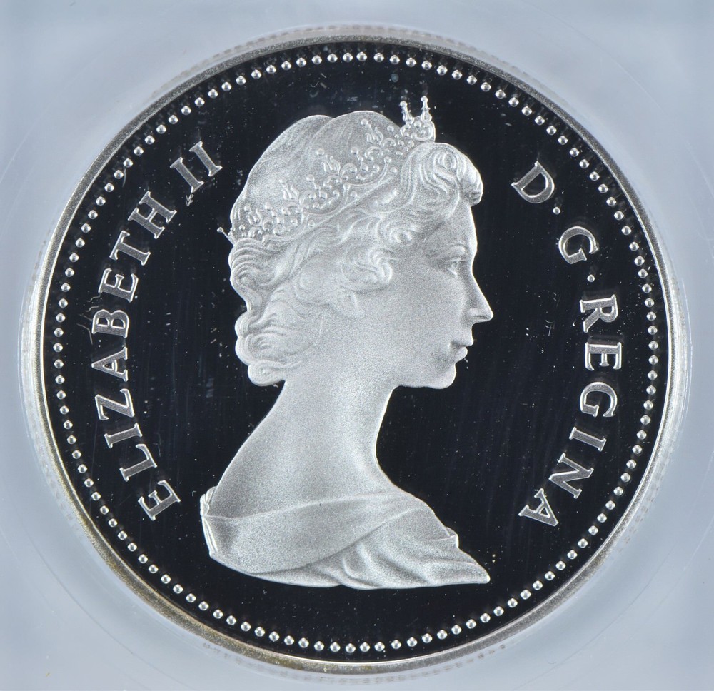1982 Canada Silver Dollar Regina PR69 DCAM ICG