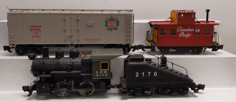 Aristo-Craft G Scale CP Steam Train Set EX