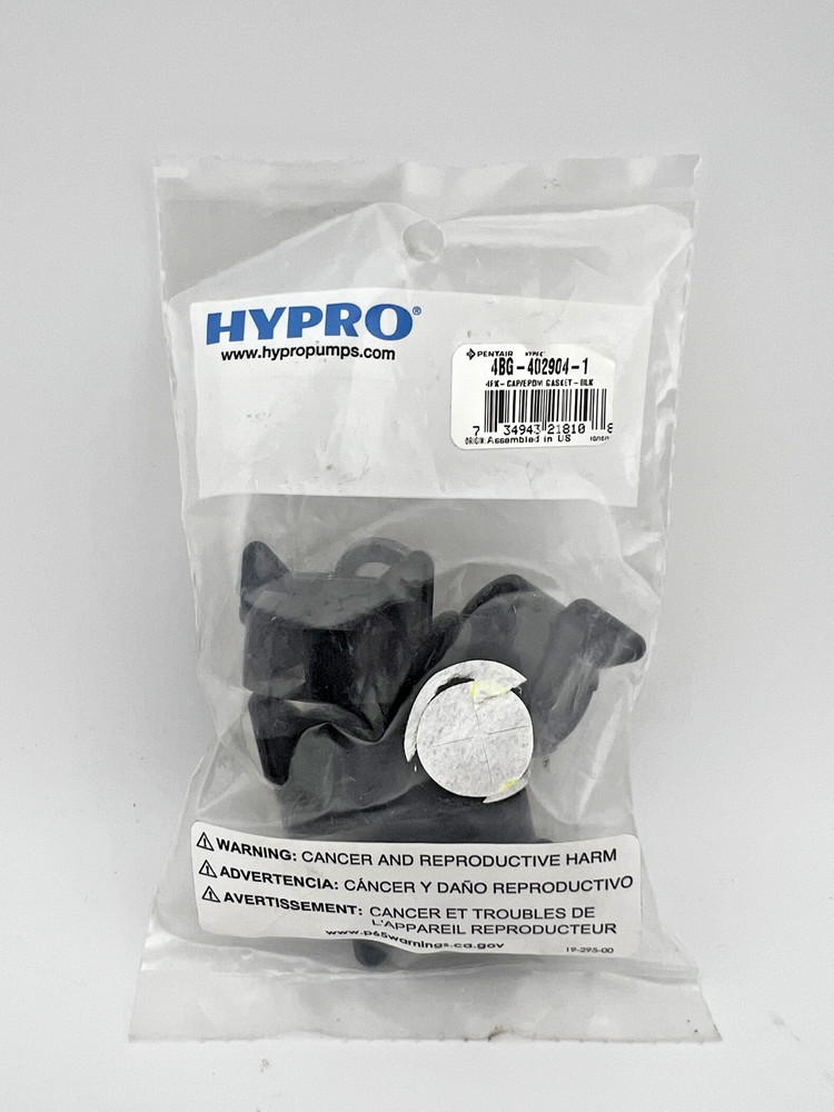 4 Pack Hypro EPDM Gasket Cap in Black