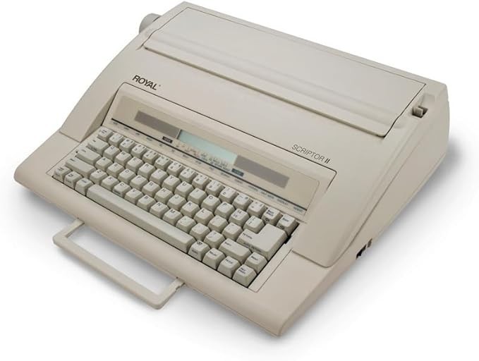 Royal Scriptor II Electronic Typewriter (REFURBISHED BY ROYAL) 100% GUARANTEE