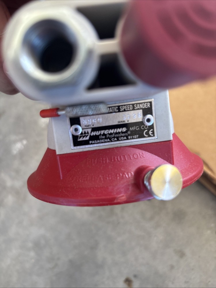 Hutchins 3560 Sander Random Orbit Action 6in Psa Pad