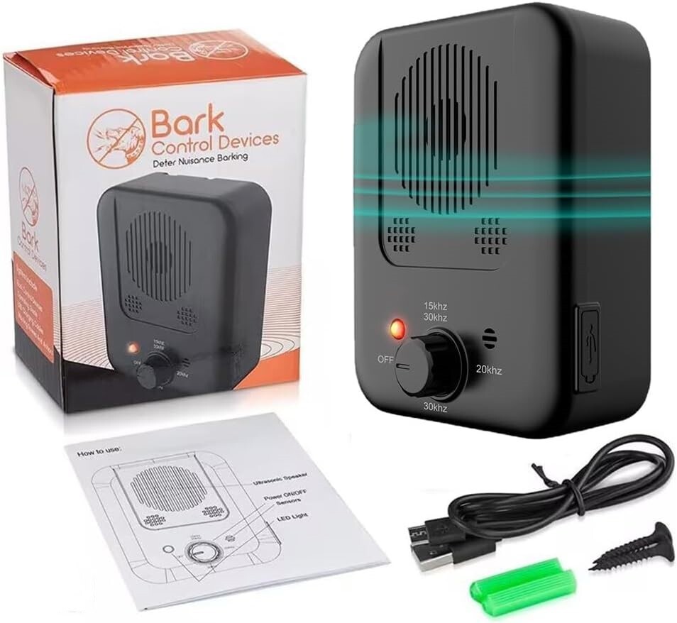 MuteBark Pro Rechargeable Waterproof 3 Mode Anti Barking Training Device