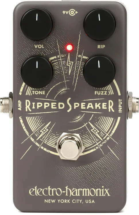 Electro-Harmonix Ripped Speaker Fuzz Effects Pedal