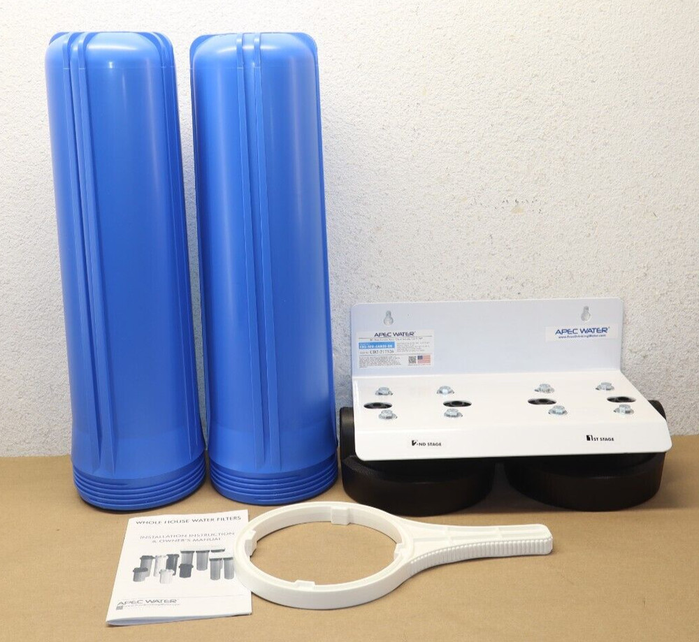 APEC Water Systems CB2-SED-CAB20-BB Whole House Water Filtration System