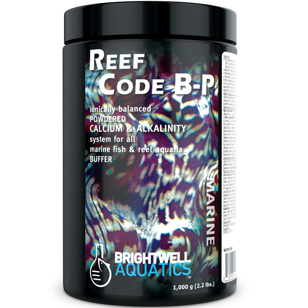 Brightwell Reef Code A&B-P 2x 1000 grams Calcium and Alkalinity Powder