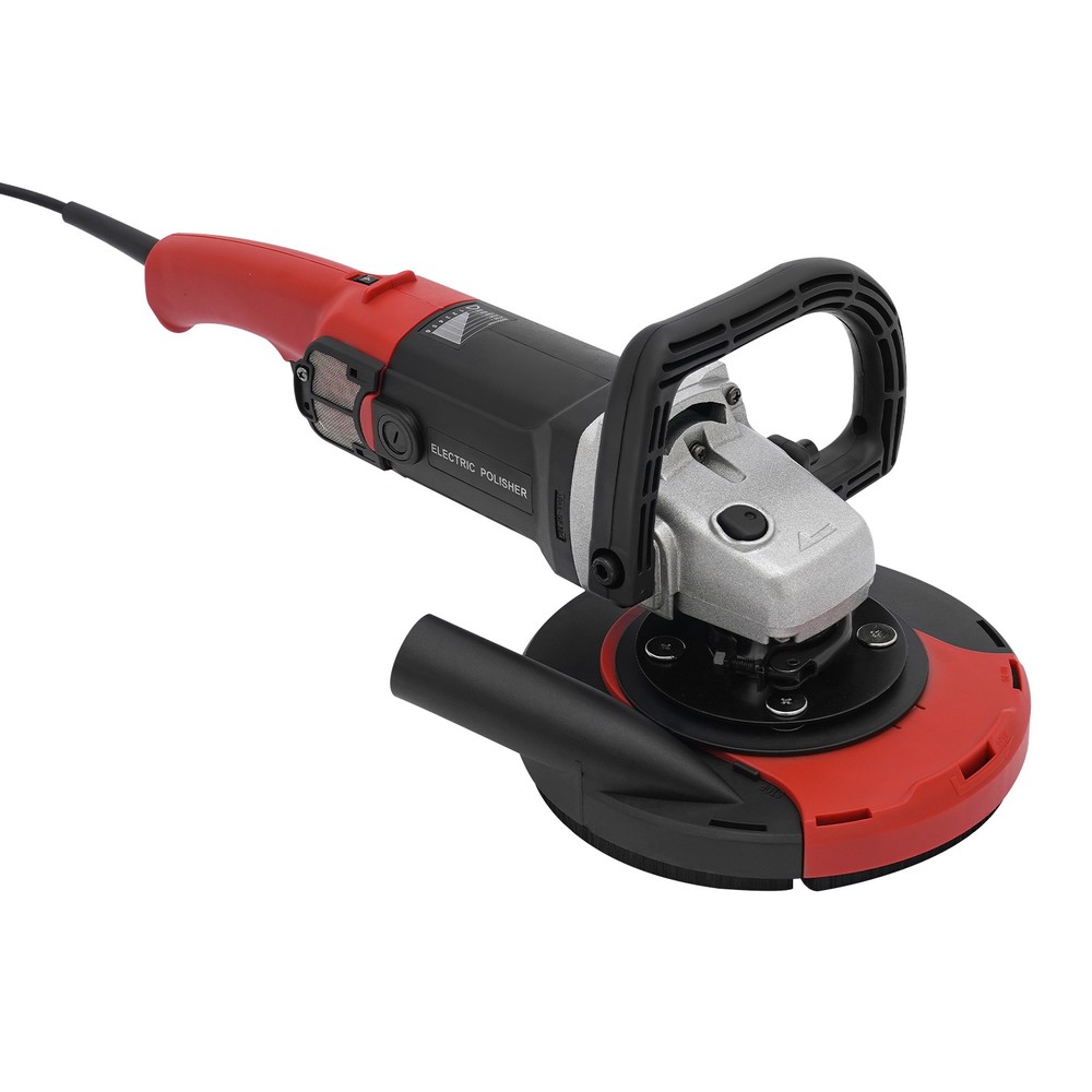 Handhold Concrete Grinder Adjustable Grinding Machine with Dust Extraction Port