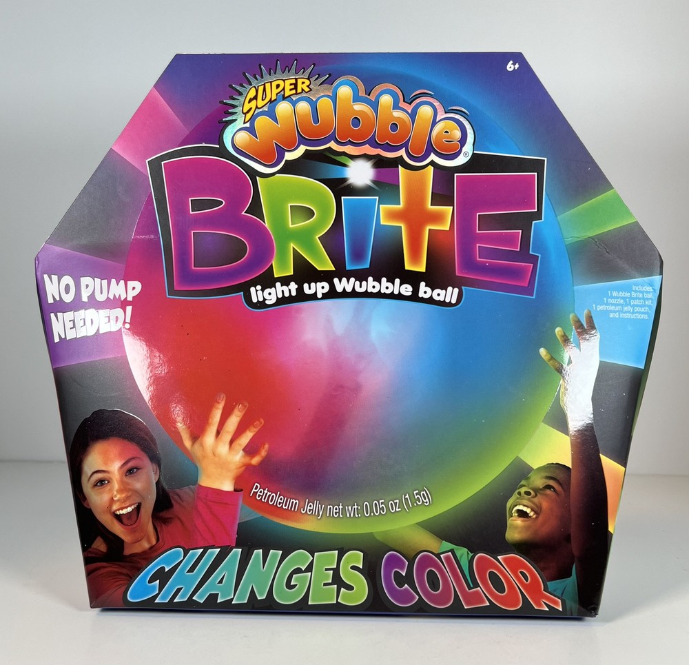 Wubble Super Wubble Brite Light Up Ball