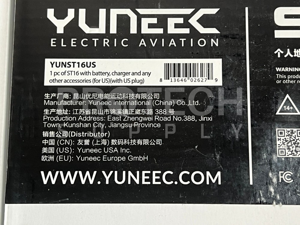 NEW Yuneec ST16 Ground Station Controller (No Battery)