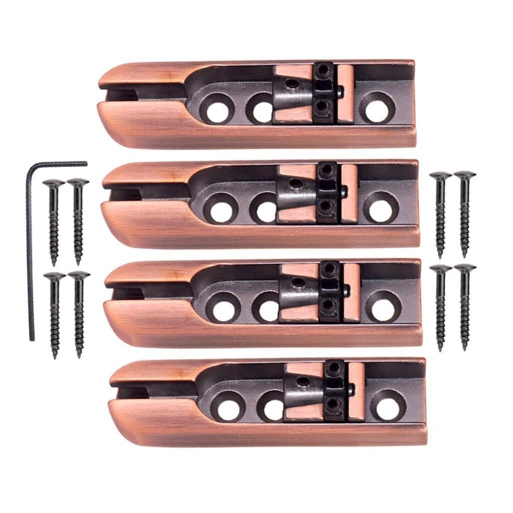 4pcs Single Bass Bridge 4 String Guitar