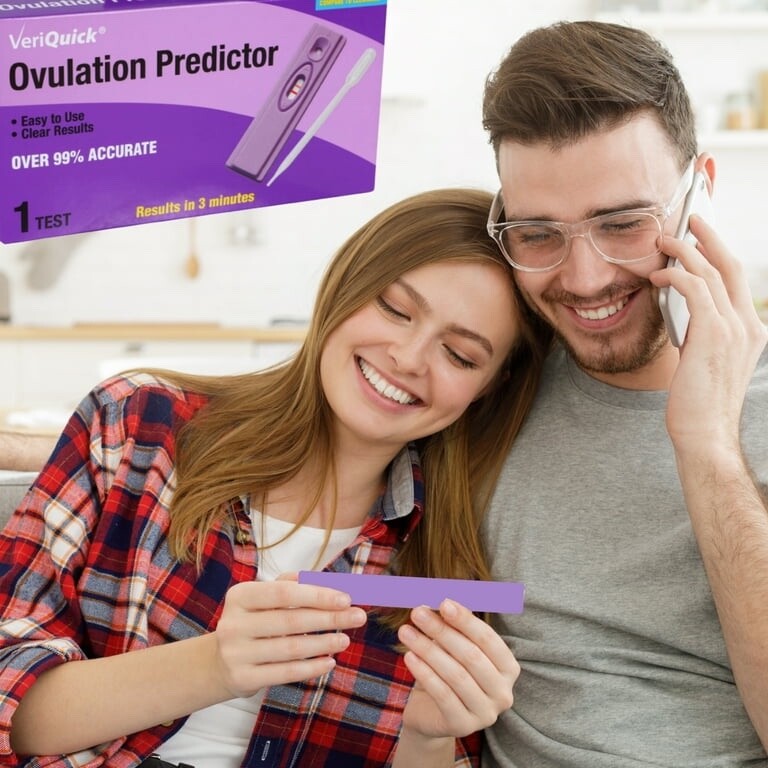 Ovulation predictor, very Quick purple , new condition