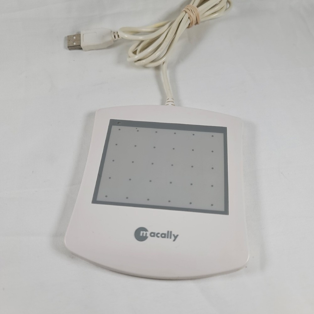 MACALLY USB MINI GRAPHIC TABLET , NO PEN MODEL NO ICECAD . Free Shipping