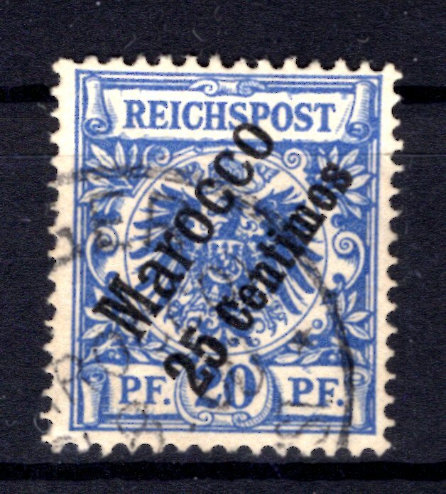 Morocco 4 impeccable gest. 19EUR