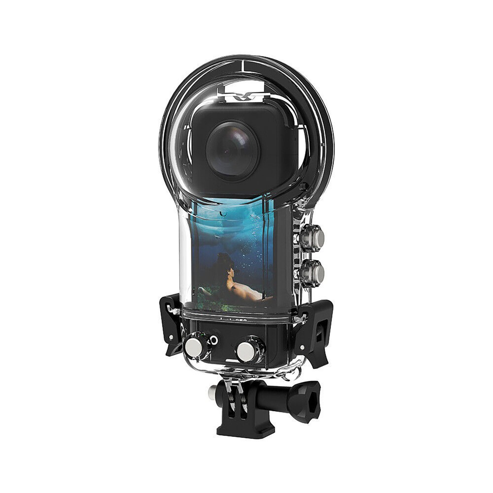 For Insta360 X3 Panoramic Camera Invisible Dive Case Waterproof Case Accessories