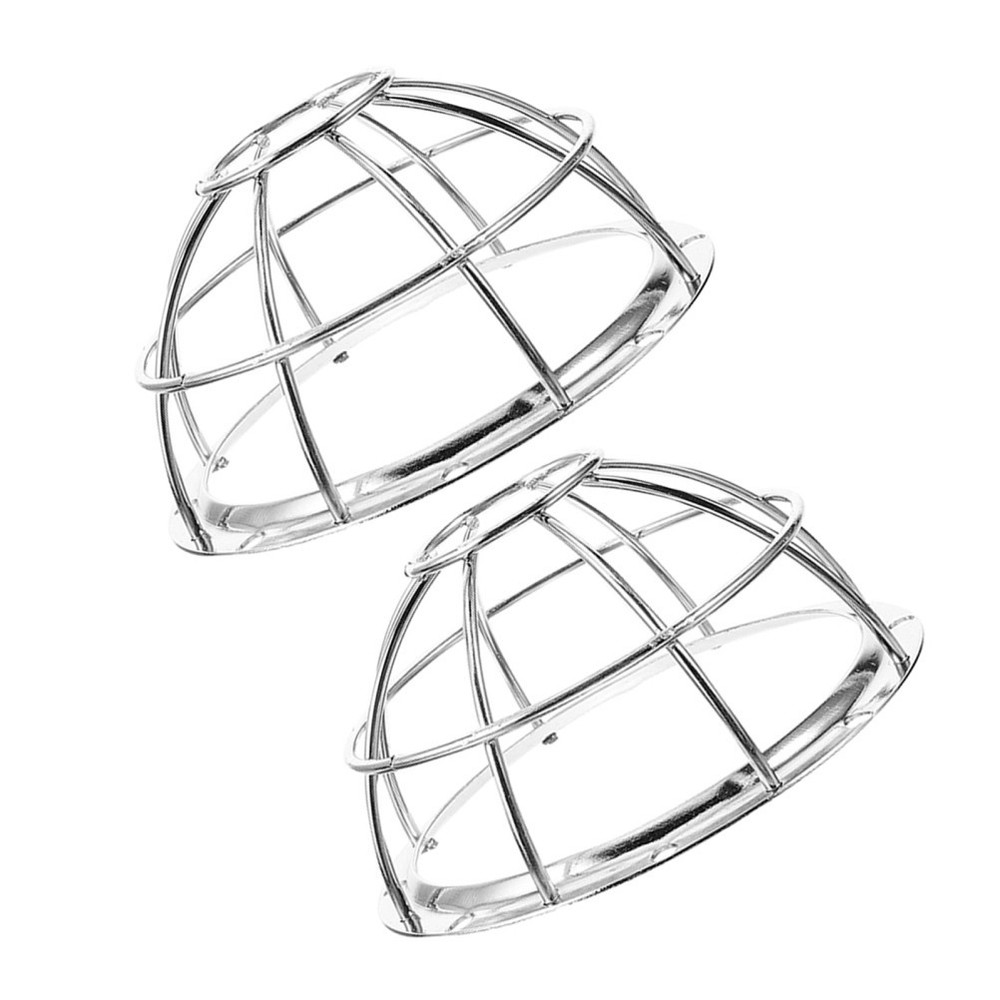 2 PCS Sprinkler Head Cap Fire Enclosure Alarm Detector Protective Shield