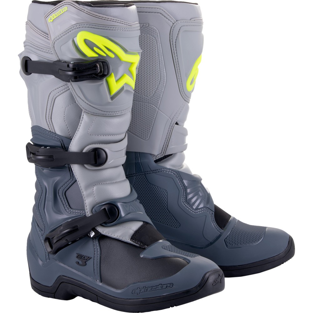 Alpinestars 2013018-9069-8 Tech 3 Boots 8 Gray