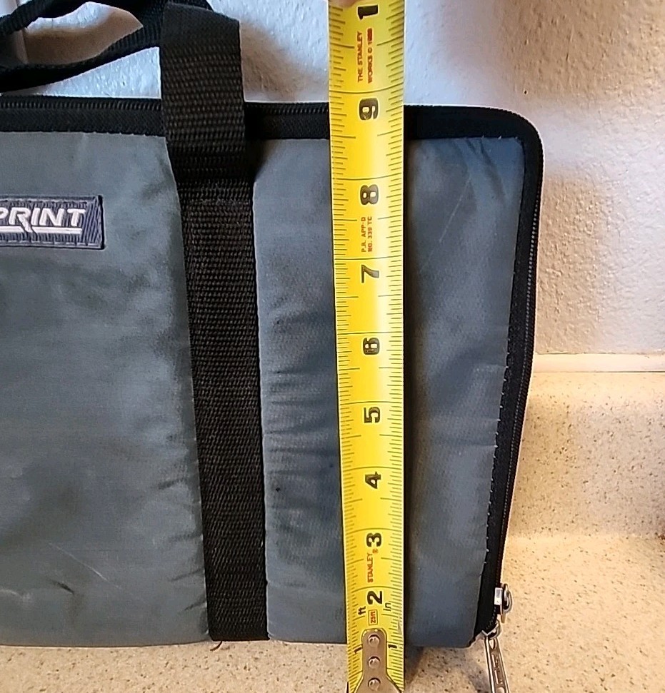 Sprint Green Padded Cassette Storage Carrying Case For 30
