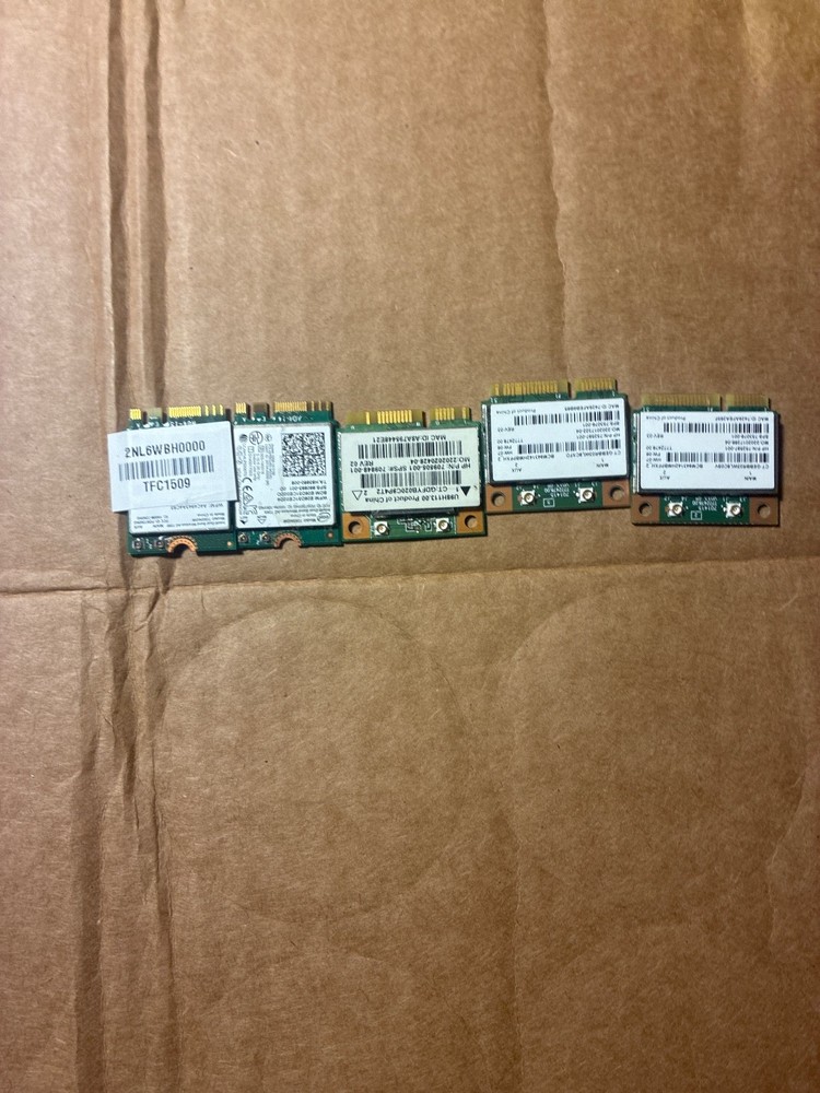 5 LOT WIFI cards mixed and matched bundle