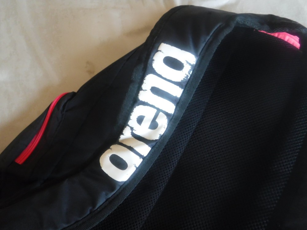 Arena Backpack Black and Pink