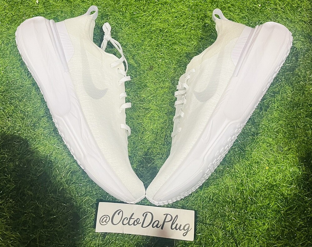 Nike ZoomX Invincible Run FK Triple White Mens Multi Sizes nby DR2615-103