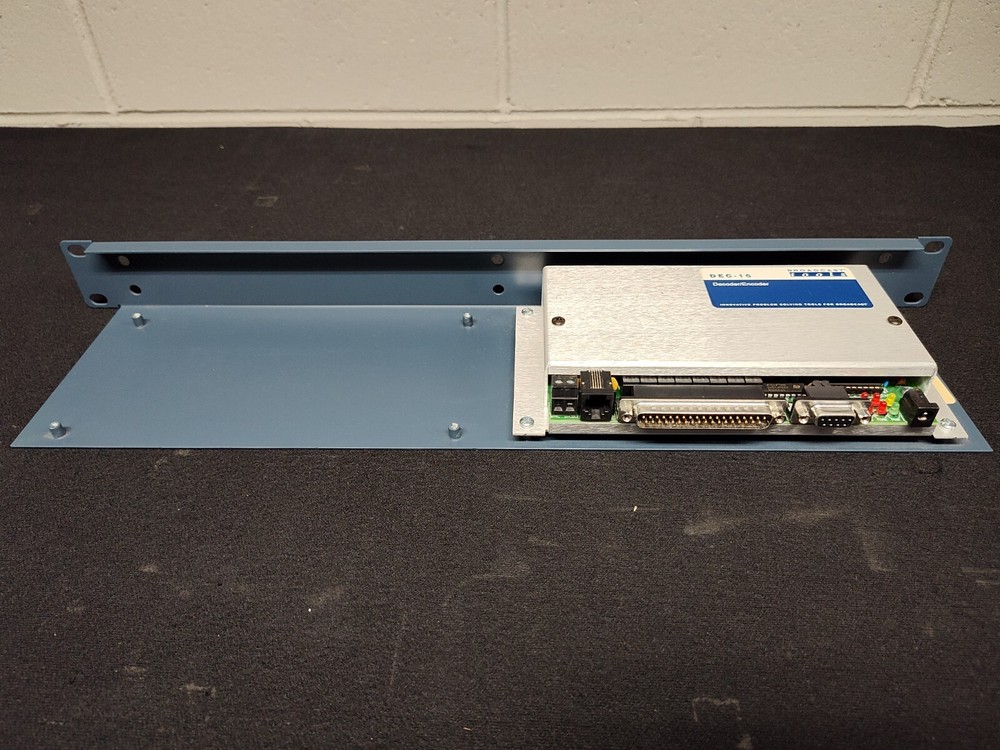 Broadcast Tools DEC-16 Decoder/Encoder w/RM-3 Rack Shelf