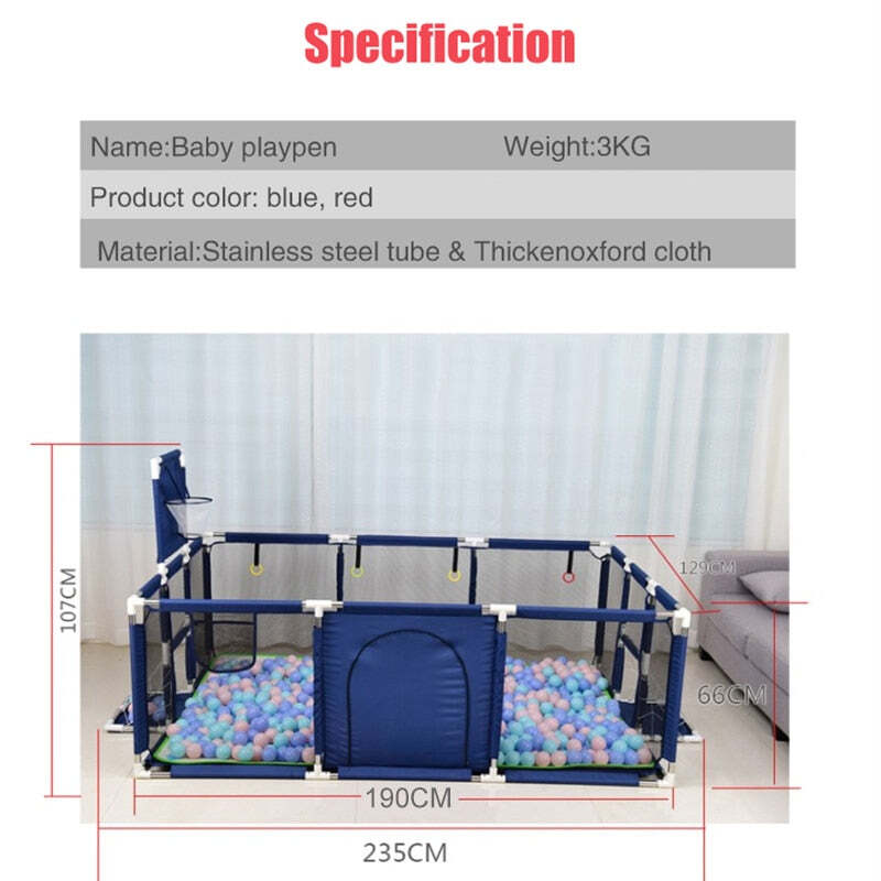 Playpen for Children Fun Safe for Ball Bit